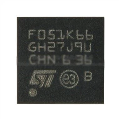 STM32F051K6U6 Імпортований оригінальний пакет ST LQFN32 32Кбайт флеш-пам’яті